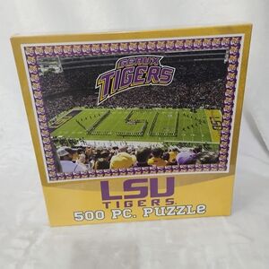 LSU Tigers 500 Piece Jigsaw Puzzle NEW & SEALED College Football G